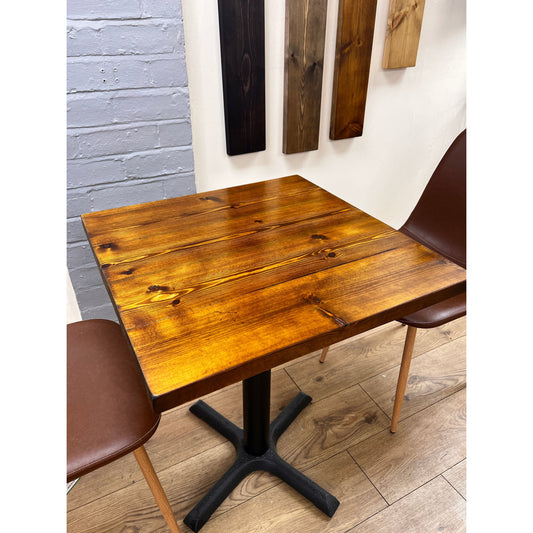 Solid Wood Cafe Table Standard